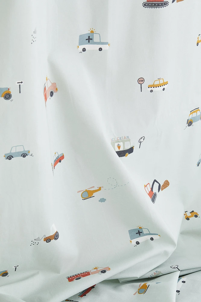 2-pack Patterned Cotton Curtains