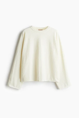 Bouclé-Knit Sweater
