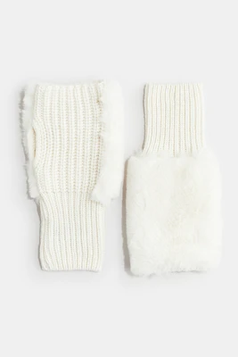 Fluffy Arm Warmers
