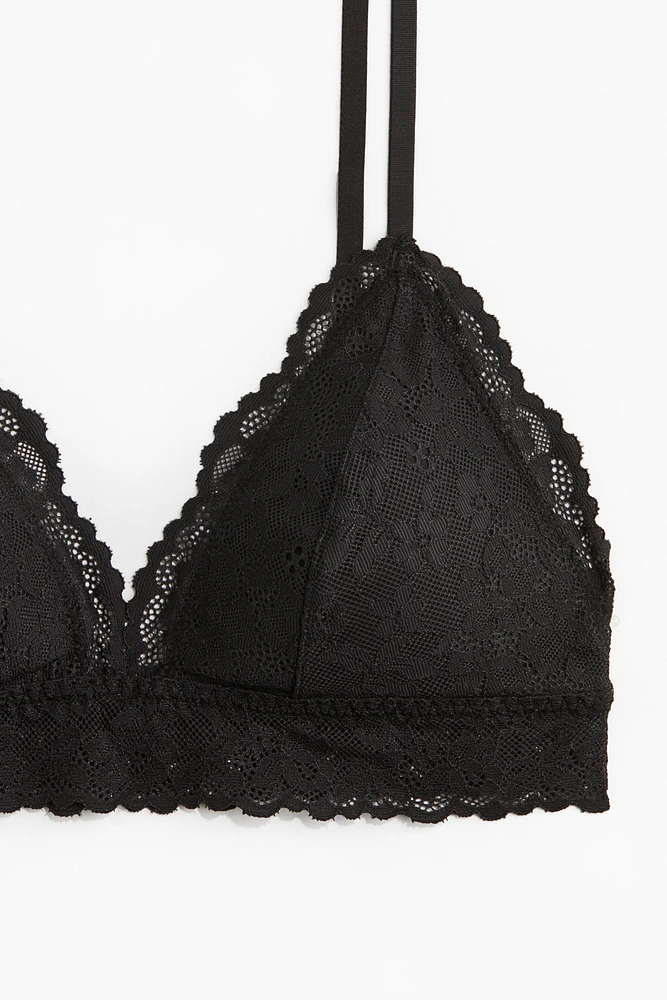Padded Soft-Cup Lace Bra
