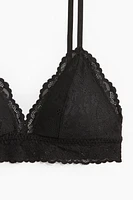 Padded Soft-Cup Lace Bra
