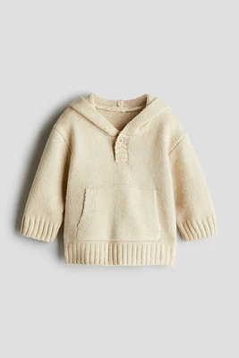 Kangourou en fin tricot