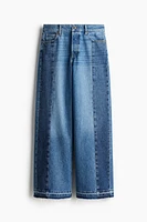 Wide-Leg Regular Jeans