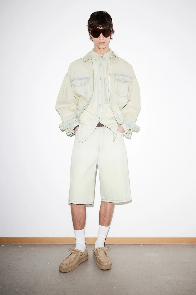 Baggy Denim Shorts