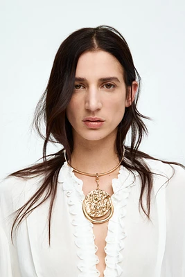 Rigid Pendant Necklace