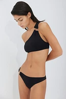 Padded One-Shoulder Bikini Top