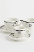 Cappuccino Cup and Saucer