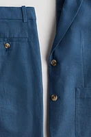 Linen-Blend Suit