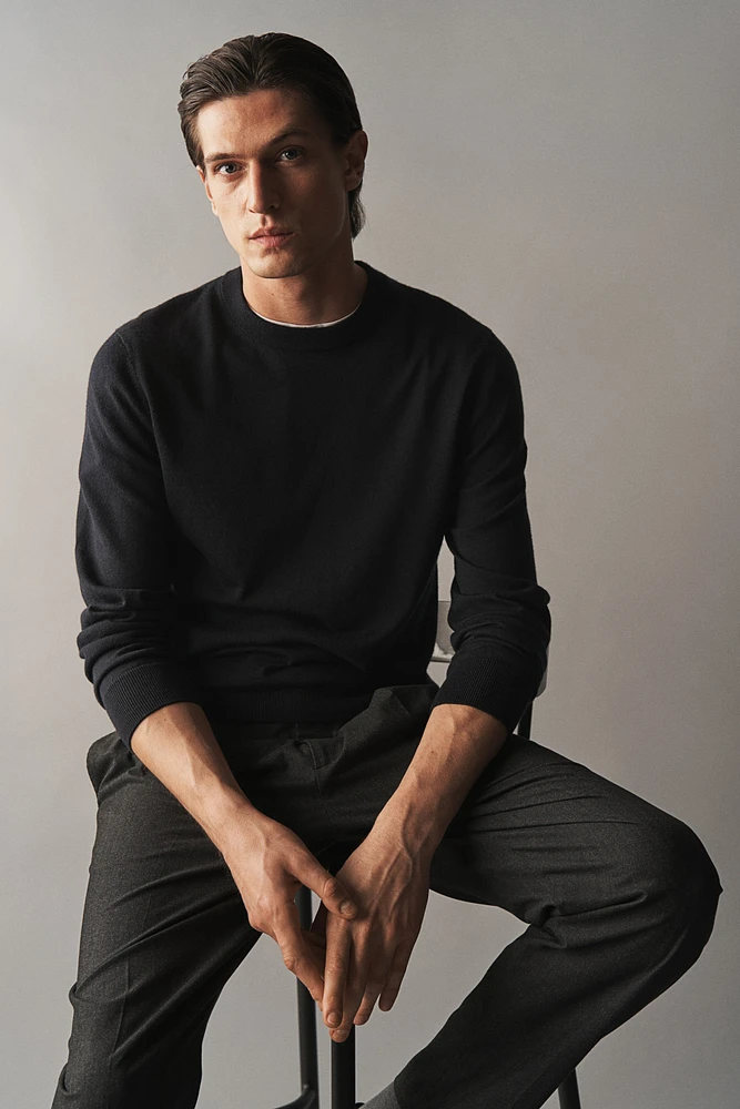 Slim Fit Wool Sweater