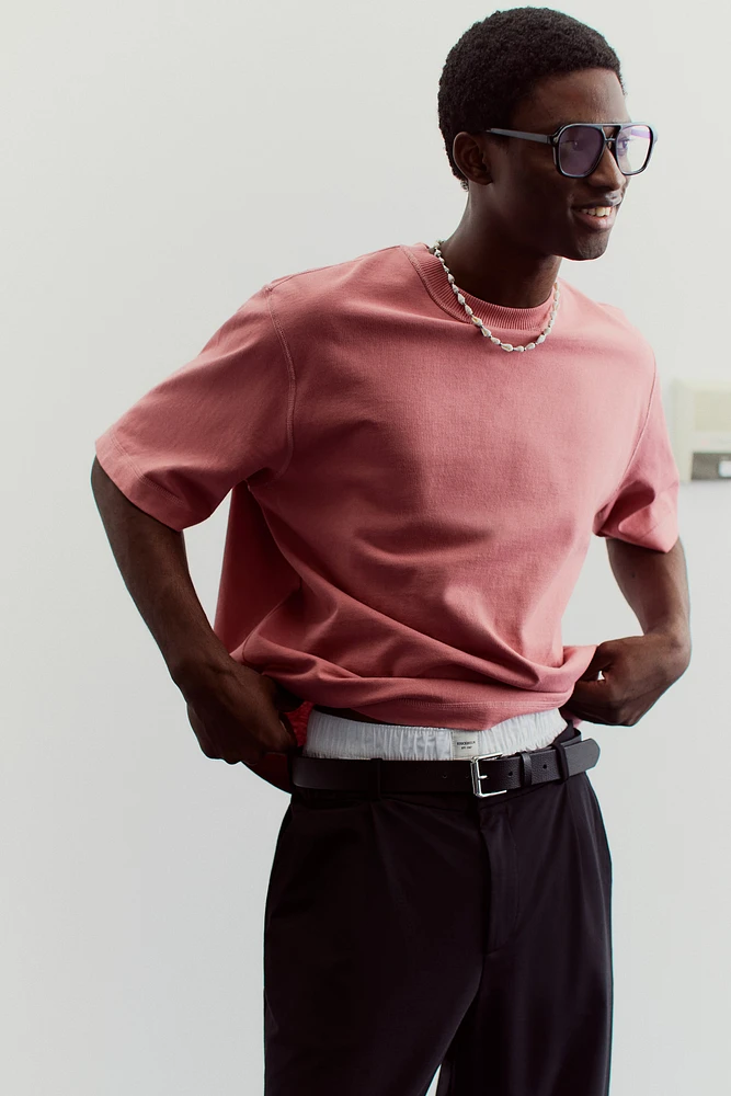 Boxy Fit Washed T-shirt