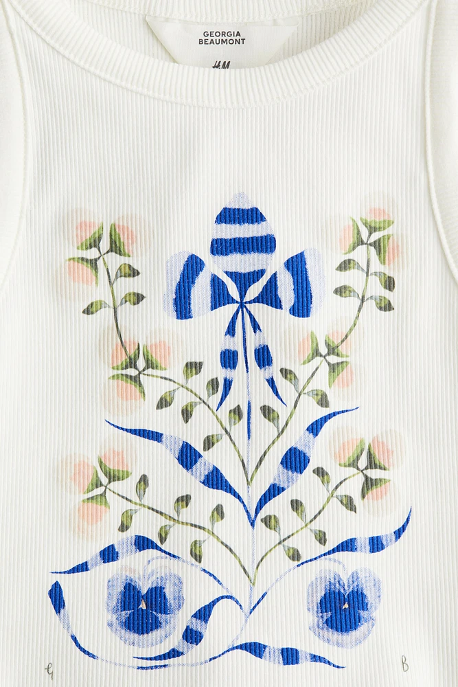 Printed Tank Top