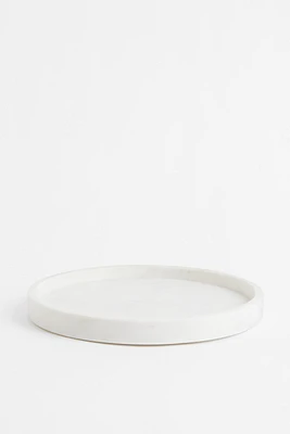 Plateau rond en marbre