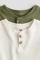 2-pack Henley T-shirts