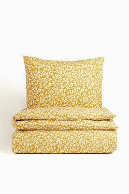 Enveloppe de couette lit simple en coton