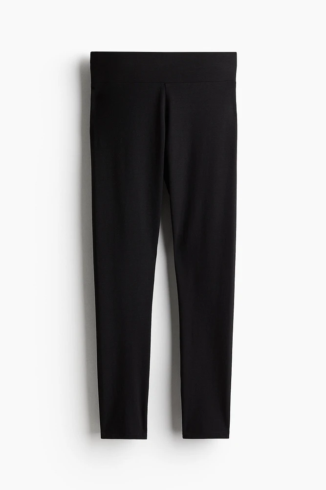 Cotton-blend Leggings