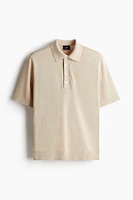 Regular-Fit Fine-Knit Polo Shirt