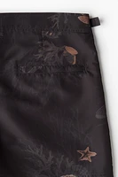 Patterned Swim Shorts
