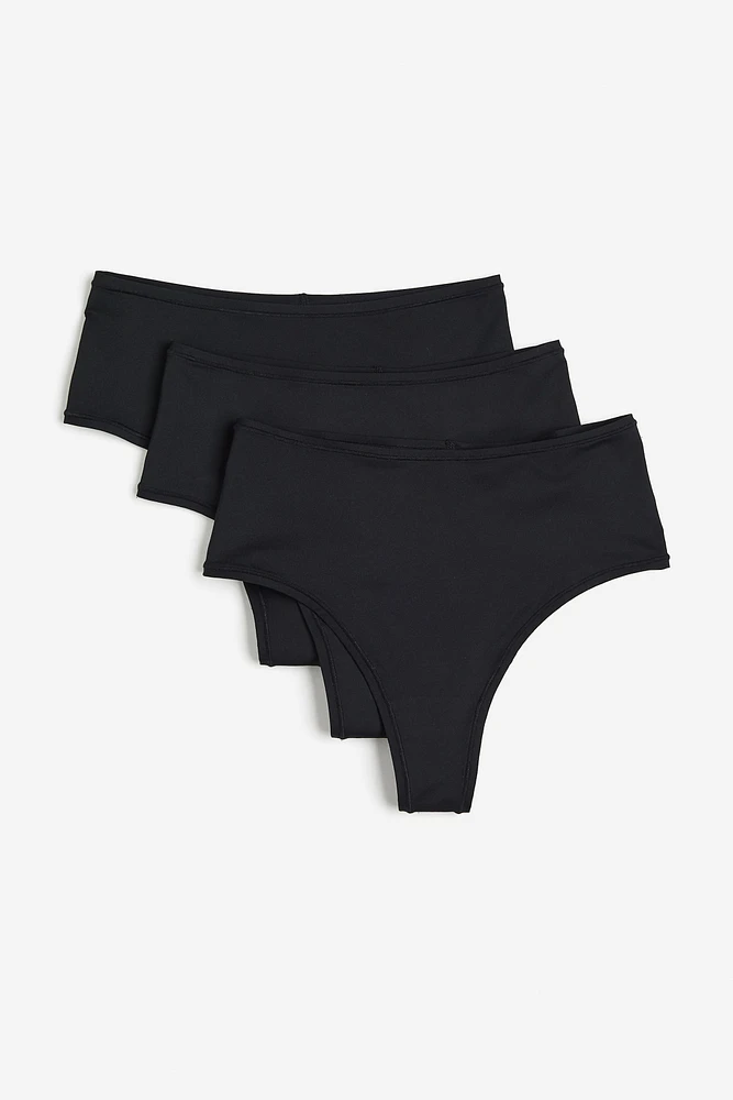 3-pack Microfiber Brazilian Briefs
