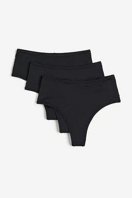 3-pack Microfiber Brazilian Briefs