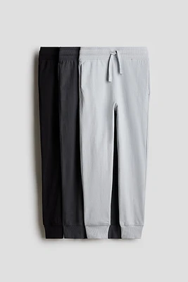 3-pack Cotton Jersey Joggers