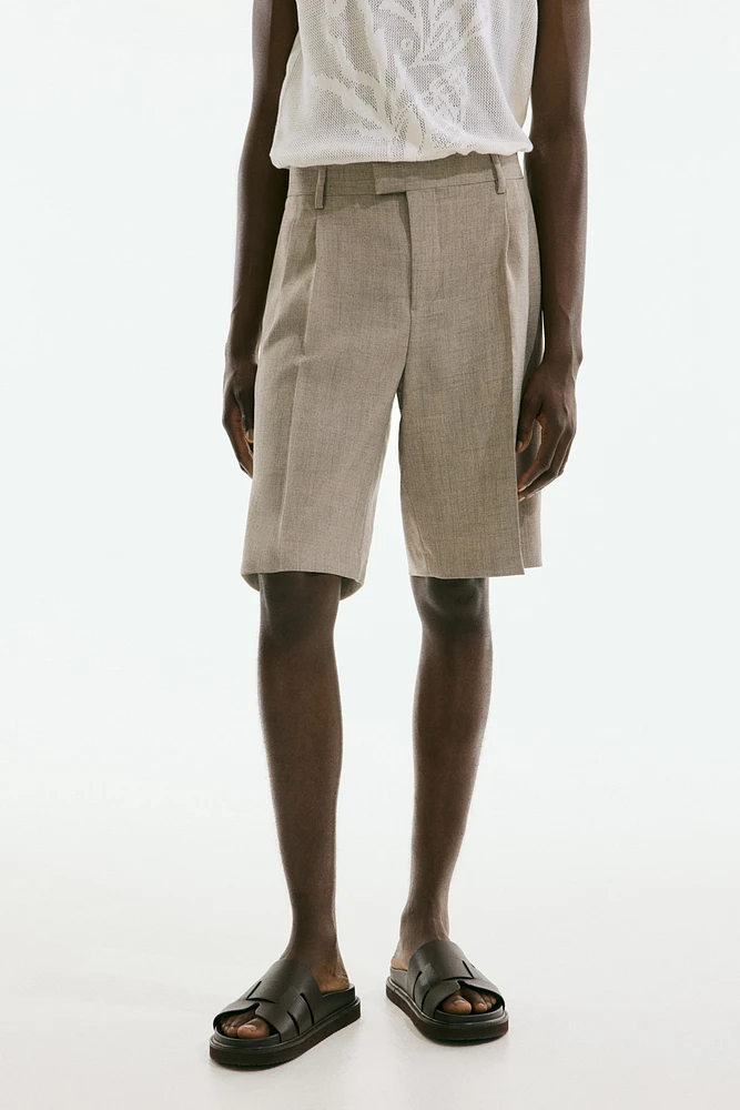 Loose-Fit Tailored Shorts
