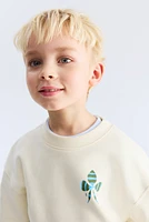 Printed Cotton Sweatshirt