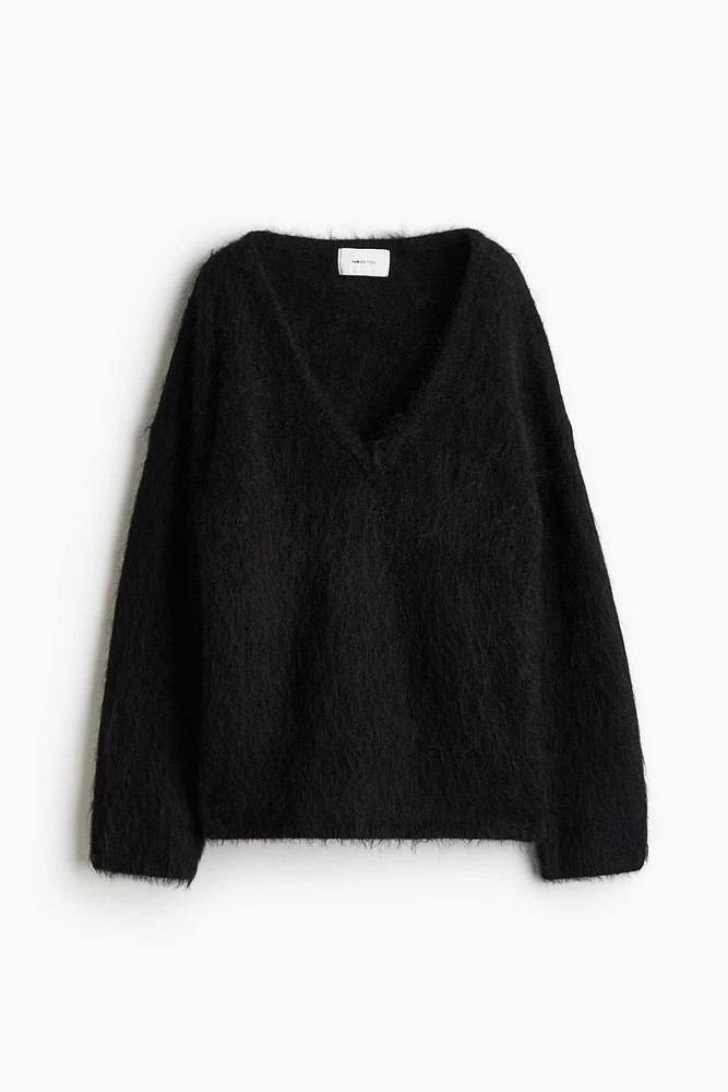 Oversized Mohair-Blend Sweater