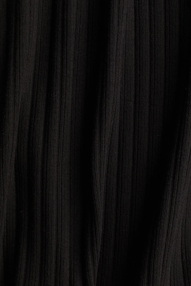MAMA Ribbed Jersey Top