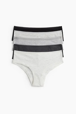 Lot de 5 culottes Hipster en coton