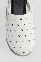 Studded Slingbacks