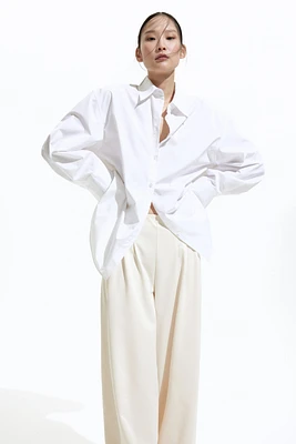 Wide-Leg Jersey Pants