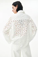 Eyelet Embroidered Shirt