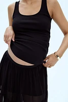 MAMA Ribbed Tank Top