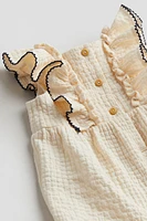 Cotton Muslin Romper Suit