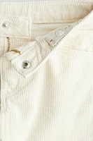 Wide-Leg Corduroy Pants