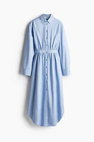 Cotton Shirt Dress