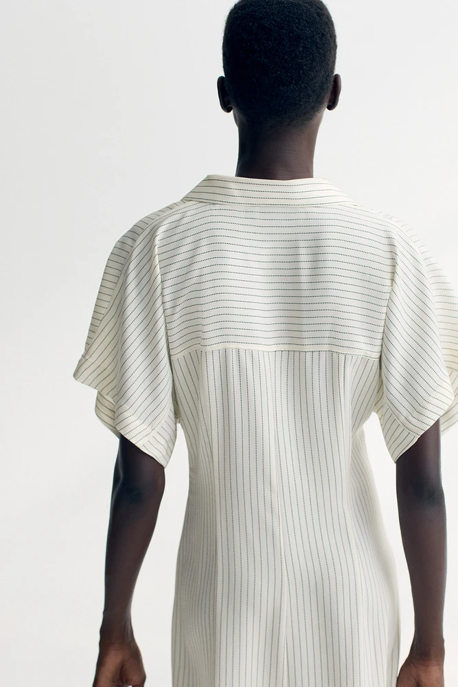 Twill Shirt Dress
