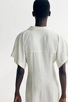 Twill Shirt Dress