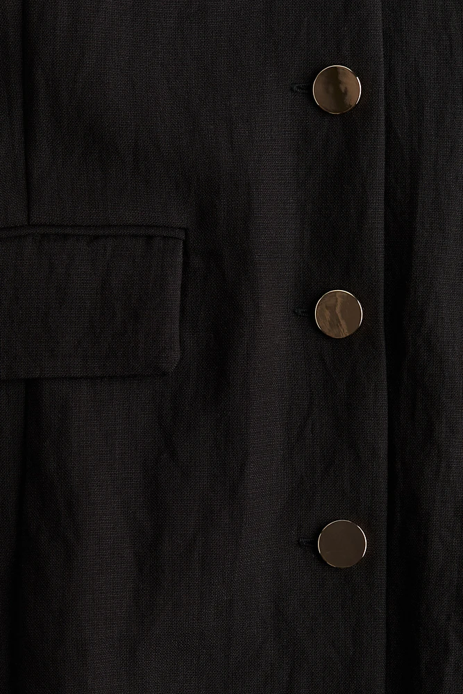 Button-Front Dress