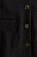 Button-Front Dress