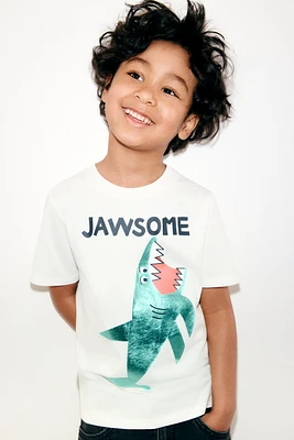 Printed Cotton T-Shirt