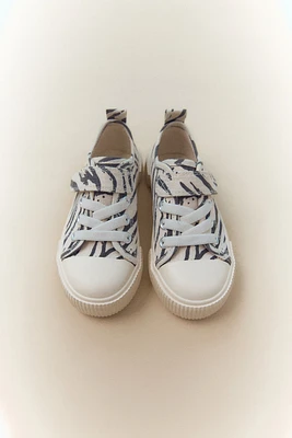 Cotton Canvas Sneakers