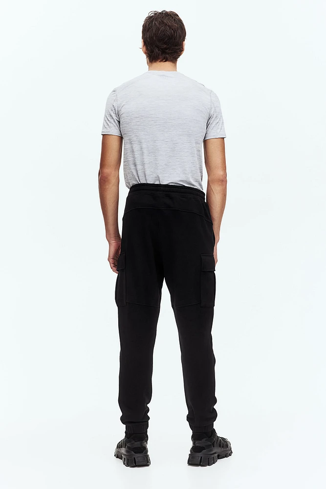Regular-Fit Cotton Cargo Joggers with DryMove™