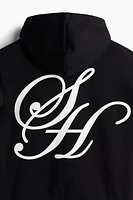 Loose-Fit Hoodie with Motif