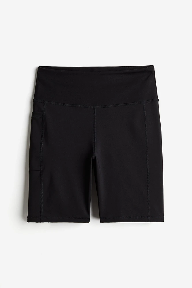 Pocket-Detail Biking Shorts with DryMove™