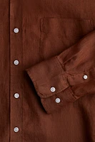 Oversized Linen Shirt