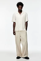 Regular Fit Crinkled Resort Shirt