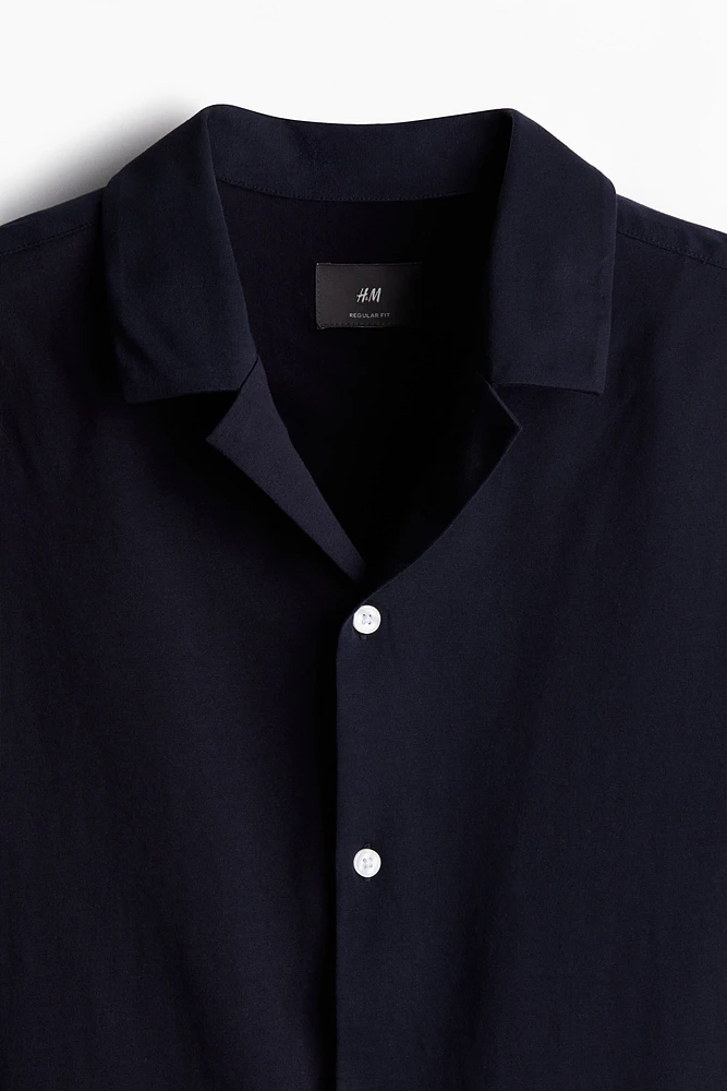 Regular Fit Pima Cotton Resort Shirt