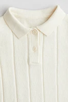 Knit Polo Shirt