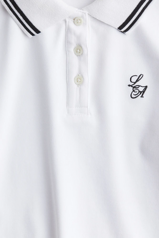 Embroidered Polo Shirt